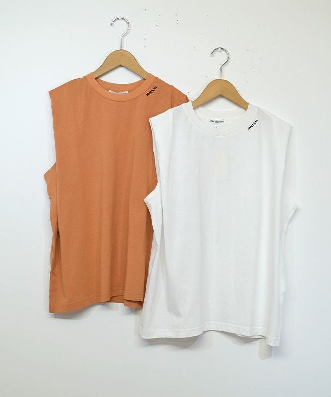 day standard｜首刺繍ノースリーブPO [[25-0451]][D]