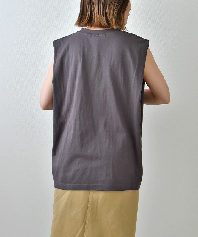 day standard｜首刺繍ノースリーブPO [[25-0451]][D]