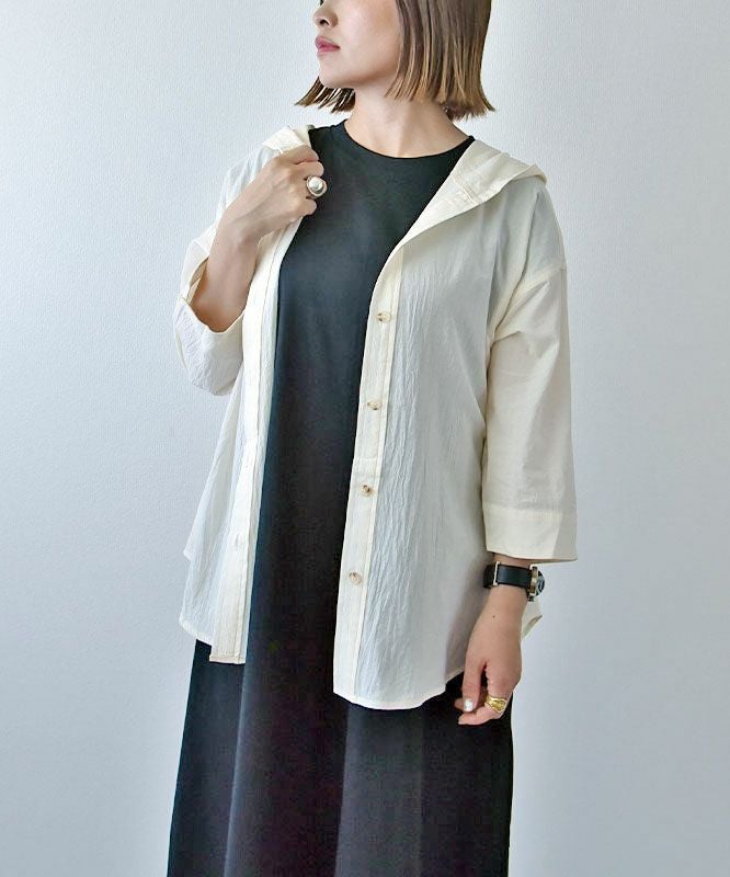 day standard｜ロゴPtフードシャツ [[O41111-01]][D]