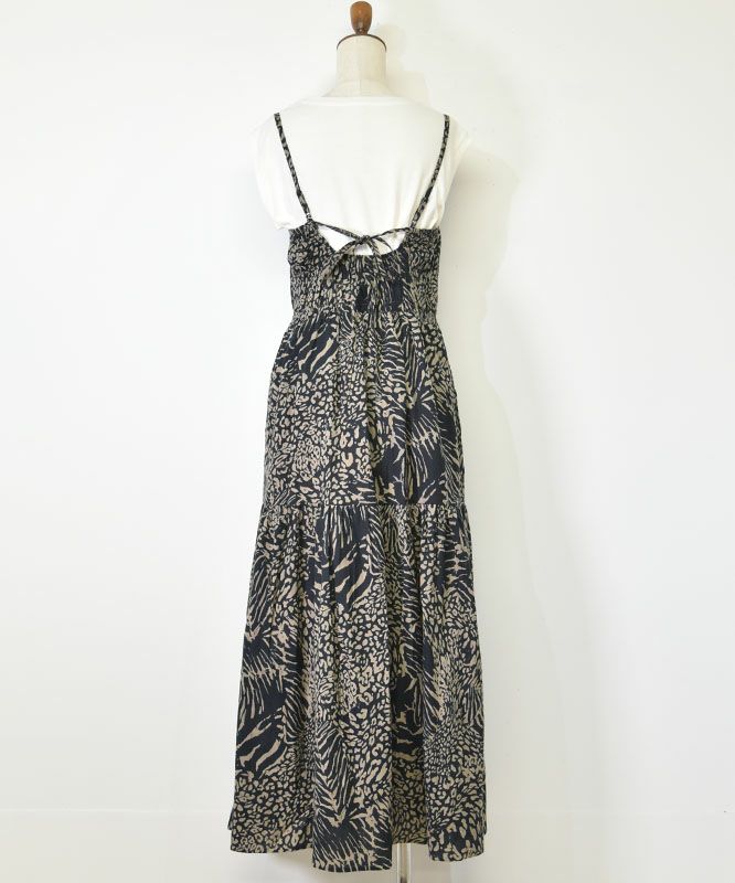 HUMS｜ティアードキャミワンピース [[WOA2390]]