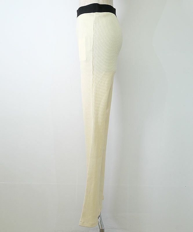 IN THE MARKET｜リブスリムフレアパンツ [[IN-080]]