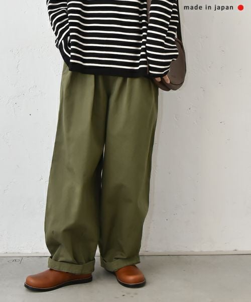 HARVESTY｜サーカスパンツナローシルエット [[A12417]][C]