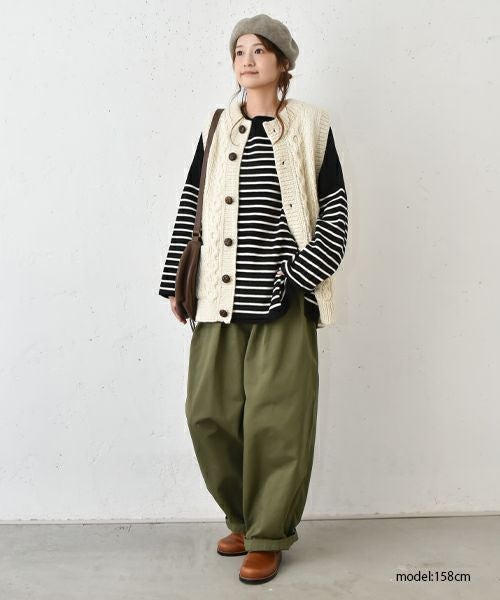 HARVESTY｜サーカスパンツナローシルエット [[A12417]][C] | ma28