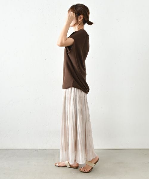 HUMS｜Vネックコクーンニット [[090012]][C]