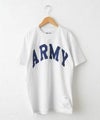 Johnbull｜プリントT ARMY WHITE [[TK243C01]][C]