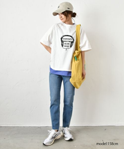 and quarter｜プリントTee [[131276F]][C]