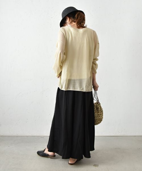 HUMS｜Vネックニット [[141038]][C]