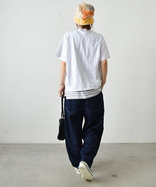 IN THE MARKET｜ムジ半袖Tシャツ [[C-2302]][C]