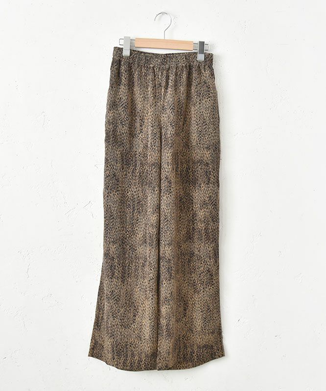 TRANOI.｜ヘリンボーンリラックスパンツ [[240J502]]