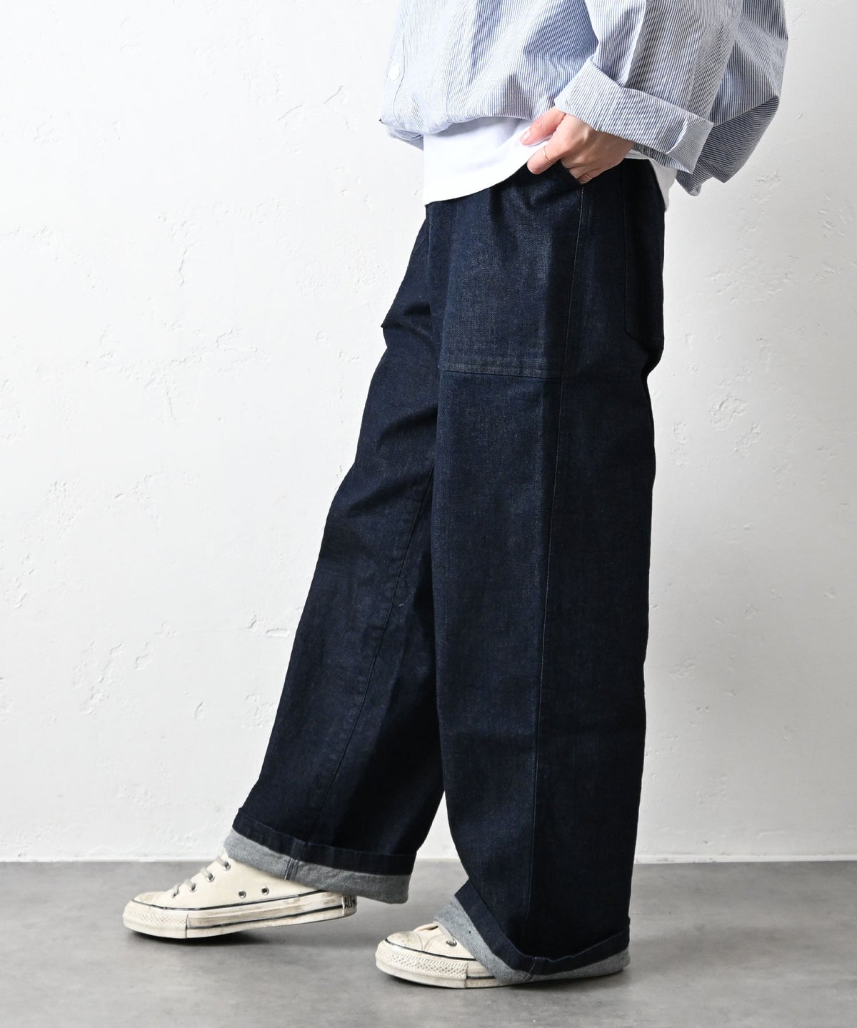 her.｜ベイカーワイドパンツ [[CE3PT230801C]][C]