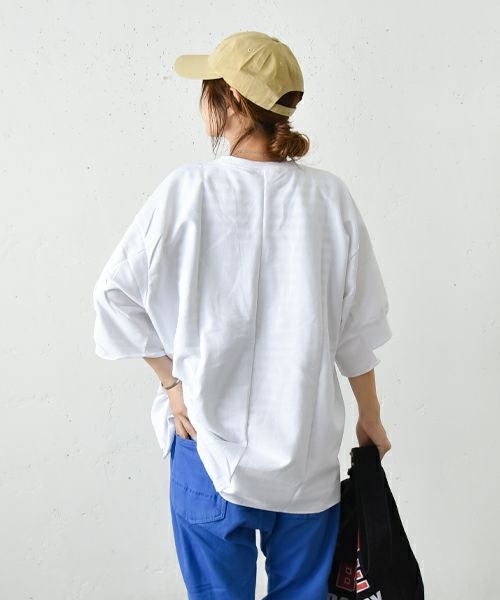 IN THE MARKET｜スウェット5分袖Tee [[C-2312]][C]