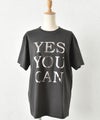SOCIAL PRINT｜”YES”箔 T-Shirt [[SO24-022]]