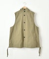 hagumu｜フード付きコットンナイロンベスト [[hag-110]]
