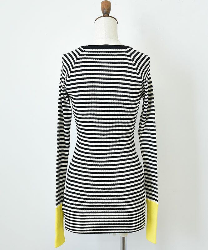  IN THE MARKET｜袖口切替テレコクルーインナー [[08080]]