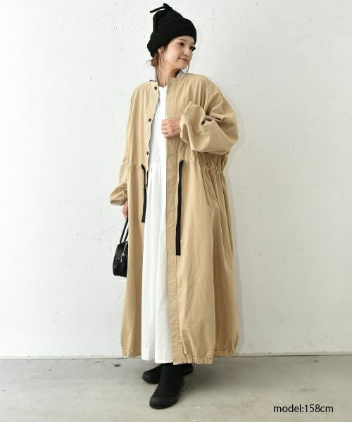 OMEKASI｜タック前開きワンピース [[hag-111]][C] | ma28 ONLINE STORE