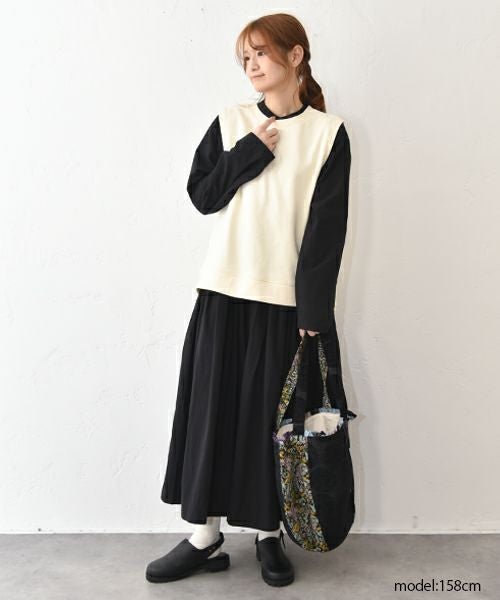 OMEKASI｜タック前開きワンピース [[hag-111]][C] | ma28 ONLINE STORE