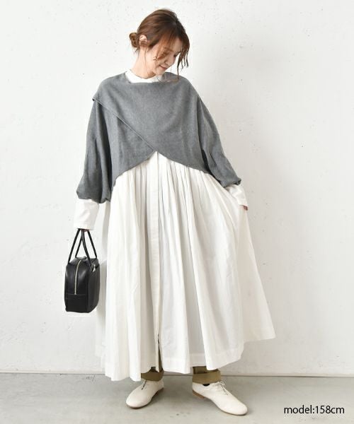  OMEKASI｜タック前開きワンピース [[hag-111]]