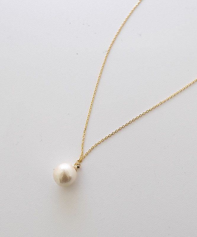 hagumu｜1つパールネックレス [[Z240719]]
