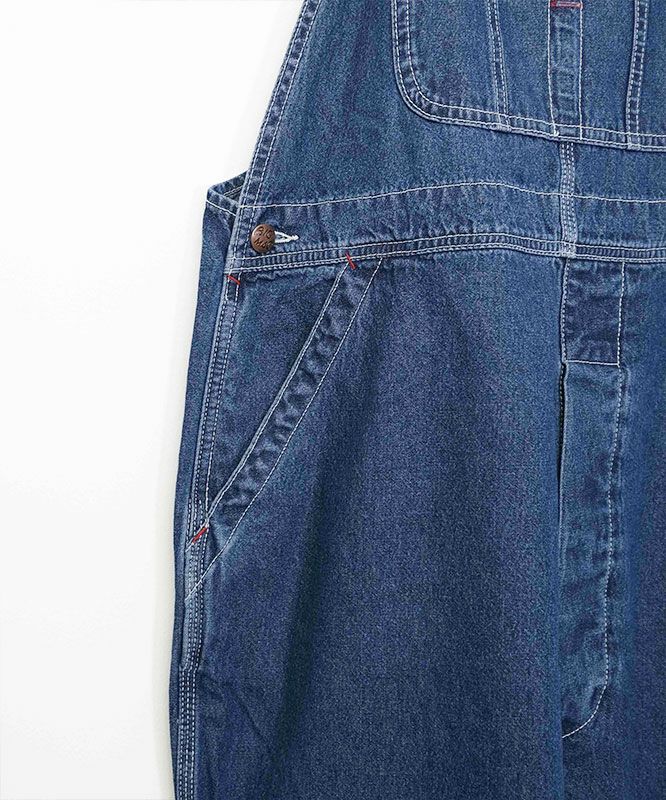 BIC MAC｜カットオフデニムオーバーオール[[BIG-176]][D]