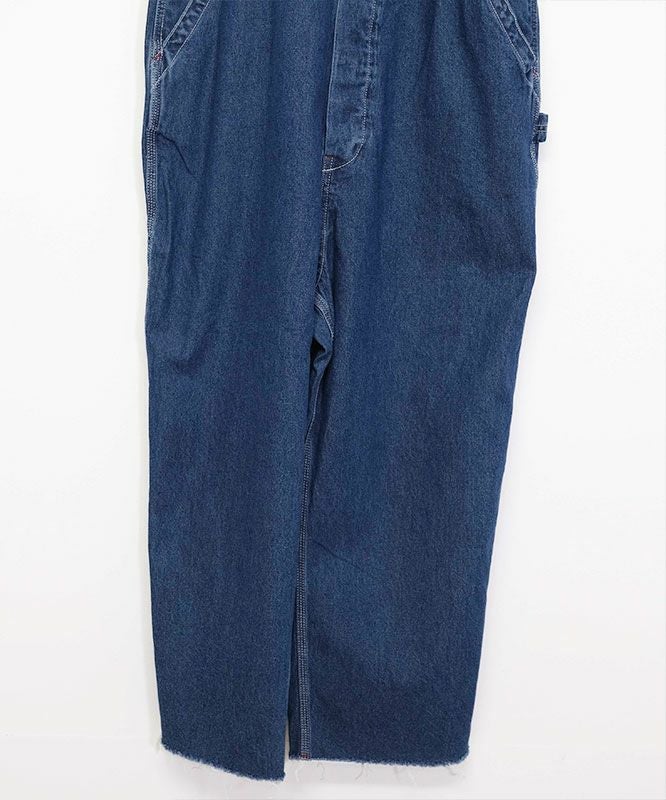 BIC MAC｜カットオフデニムオーバーオール[[BIG-176]][D]