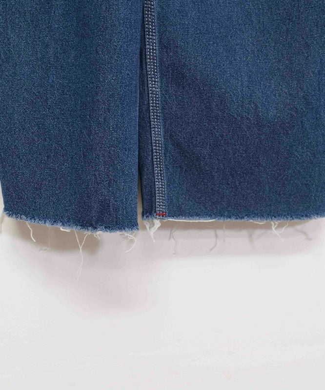 BIC MAC｜カットオフデニムオーバーオール[[BIG-176]][D]