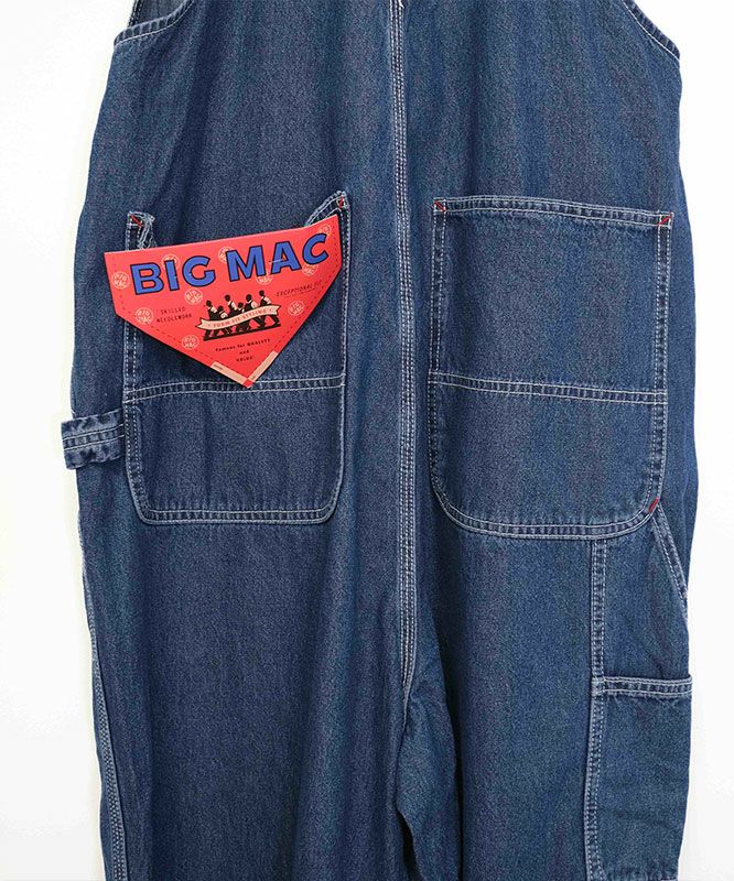 BIC MAC｜カットオフデニムオーバーオール[[BIG-176]][D]