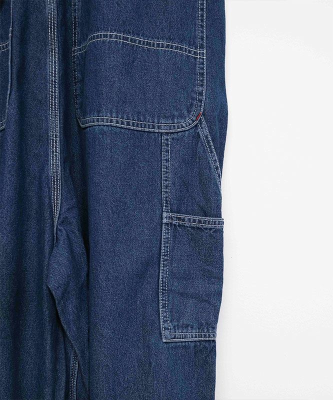 BIC MAC｜カットオフデニムオーバーオール[[BIG-176]][D]