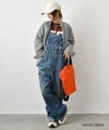 DENIM&DUNGAREE｜8OZデニムオーバーオール [[22480700]][C]