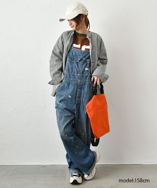 DENIM&DUNGAREE｜8OZデニムオーバーオール [[22480700]][C]