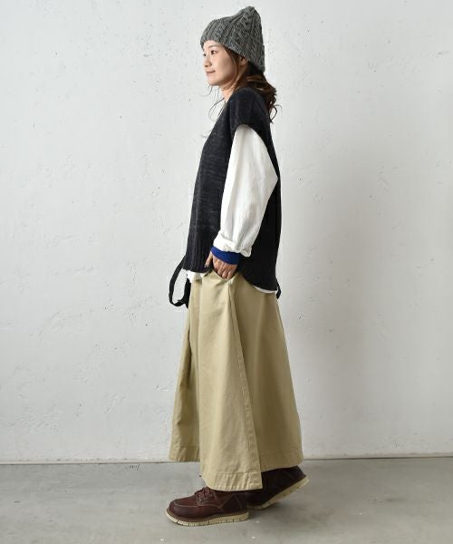 D.M.G.｜トラウザースカート [[17-505T]][C]