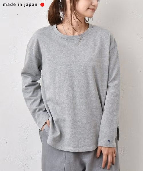 her.｜刺繍長袖カットソー [[CE3CT230801]][C]