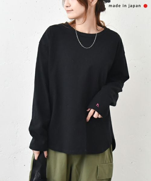 her.｜刺繍長袖カットソー [[CE3CT230801]][C]