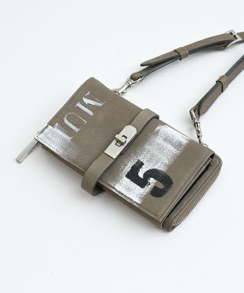 M.U.L｜デニムレザーウォレットショルダー [[MUL008-704319-2]][F
