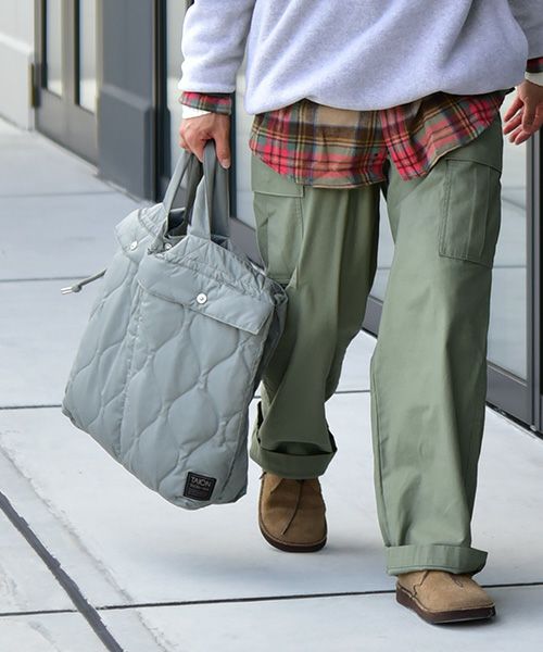 TAION｜ミリタリーダウンヘルメットショルダーバック [[TAION-HS01ML-1]][C]