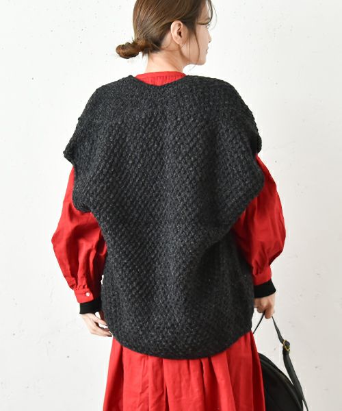 Soi-e｜手編みニットベスト [[750159]][C]