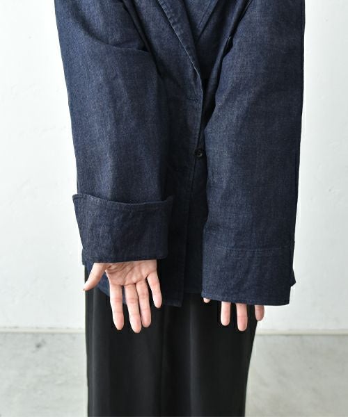 her.｜ストレッチデニムジャケット [[CE3JK241002]][C]