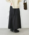 HUMS｜異素材切替スカート [[HUM-039]][C]