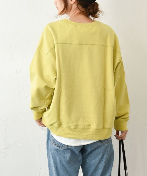 her.｜h.プリントスウェットカットソー [[131283H]][C]