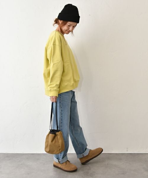 her.｜h.プリントスウェットカットソー [[131283H]][C]