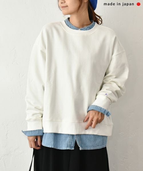 her.｜h.プリントスウェットカットソー [[131283H]][C]