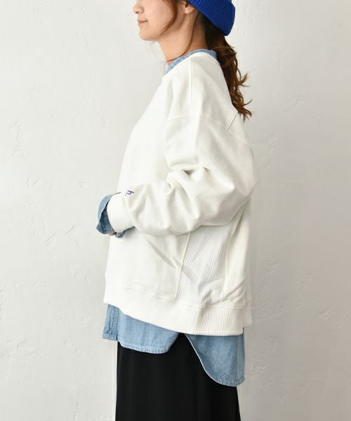 her.｜h.プリントスウェットカットソー [[131283H]][C]