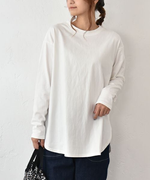 IN THE MARKET｜裾ラウンドカットソー [[C-2335]][C]