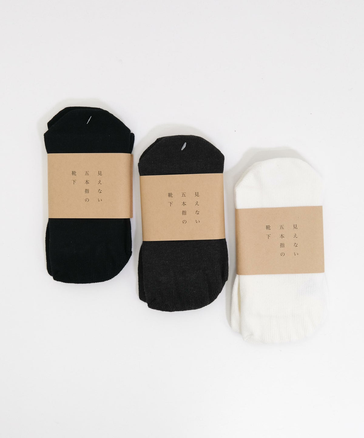 【Web限定】見えない五本指の靴下｜通勤通学REGULAR [[MGK-03]][D]