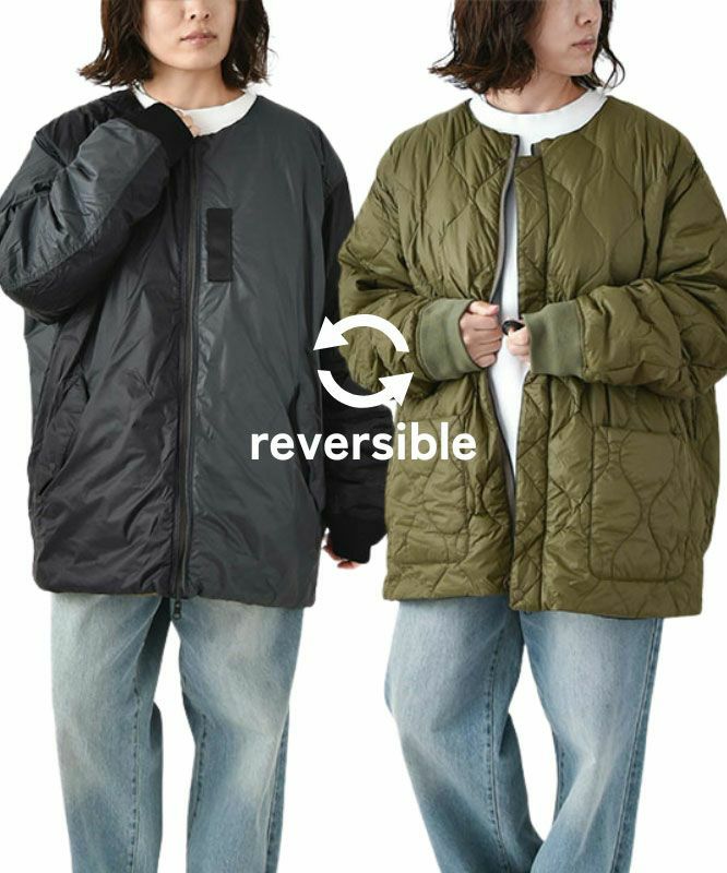 タイオン TAION REVERSIBLE MA-1 TYPE Unisex Non Down Military Reversible MA-1 – TAION US