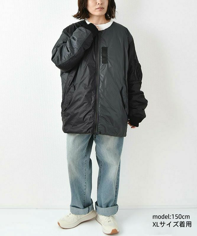 TAION｜REVERSIBLE MA-1 TYPE INNER DOWN JACKET [[TAION-JK02JS]][D