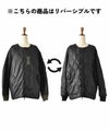 TAION｜REVERSIBLE MA-1 TYPE INNER DOWN JACKET [[TAION-JK02JS]][D]