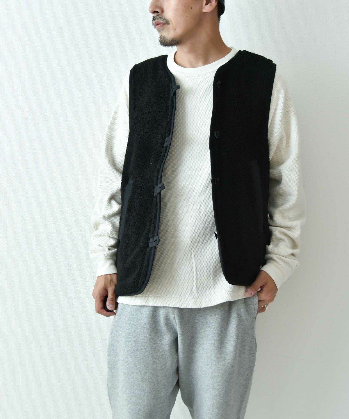 ARMY TWILL｜リバーシブルベスト [[AM-2454002]][D]