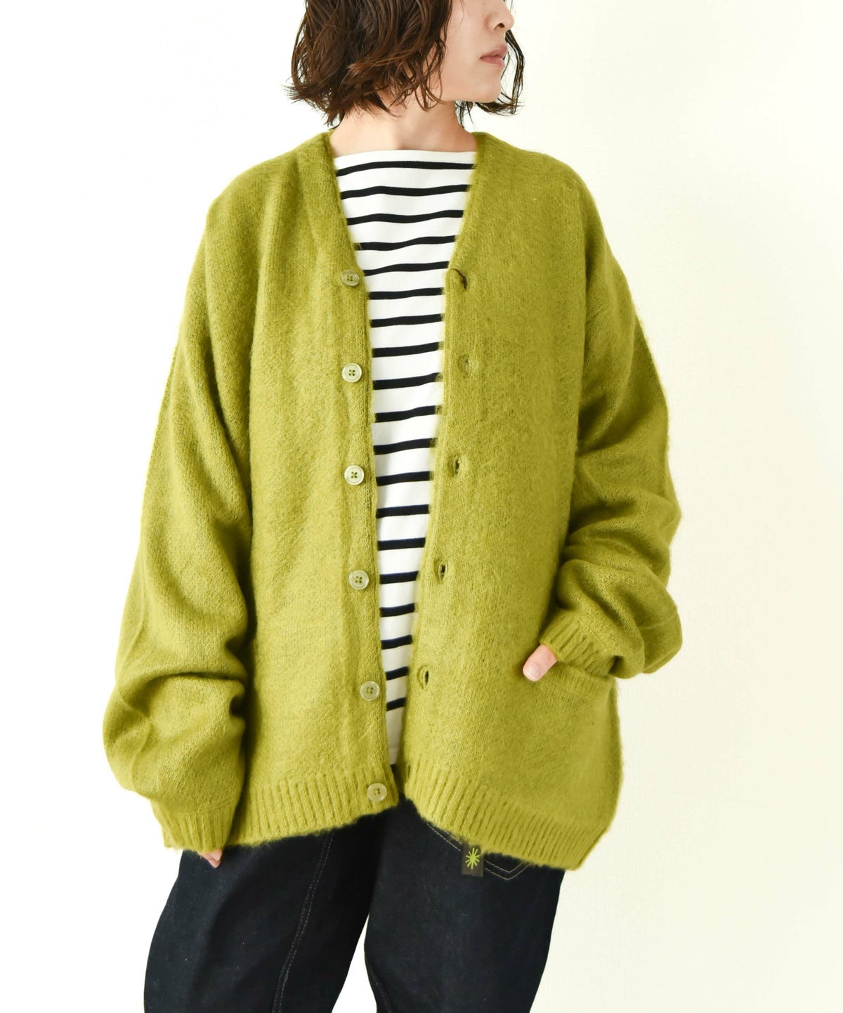  town craft｜shaggy town craft｜シャギーカラーカーディガン [[tc24f010]][D]cardigan [[tc24f010]][D]