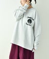 ジムマスター｜10.3oz Cheerful Smile スウェットビッグTee [[G421704]][D]