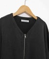 day standard｜ピグメント裏毛ジップカーデ [[day-003]][D]